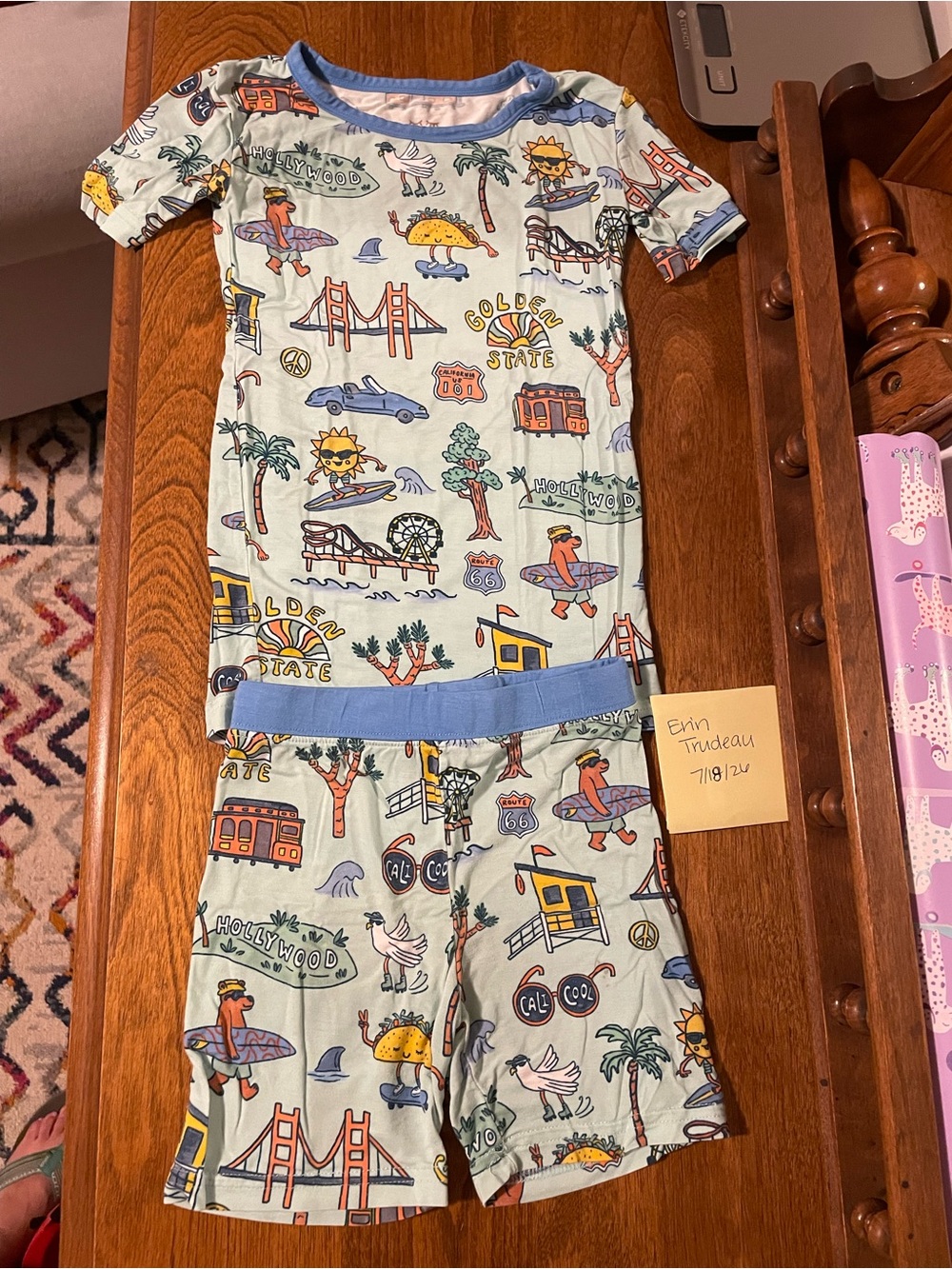 Little Sleepies Golden State PJs